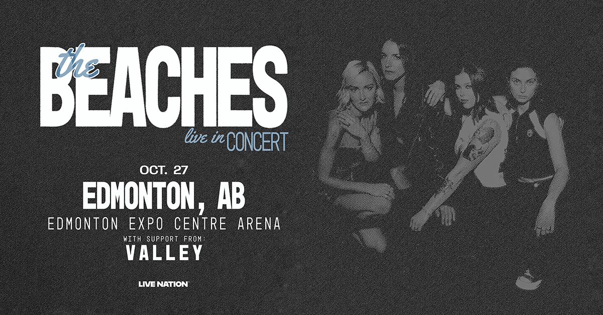 The Beaches - No Hard Feelings Tour Graphic